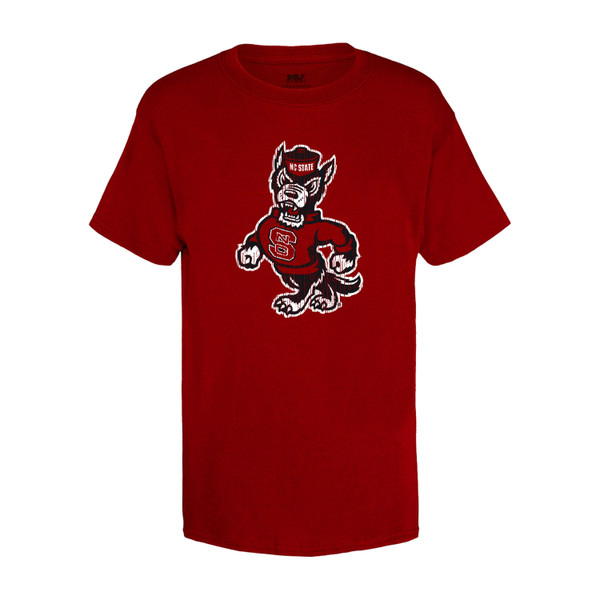 Red Youth Short Sleeve Tee - Distre